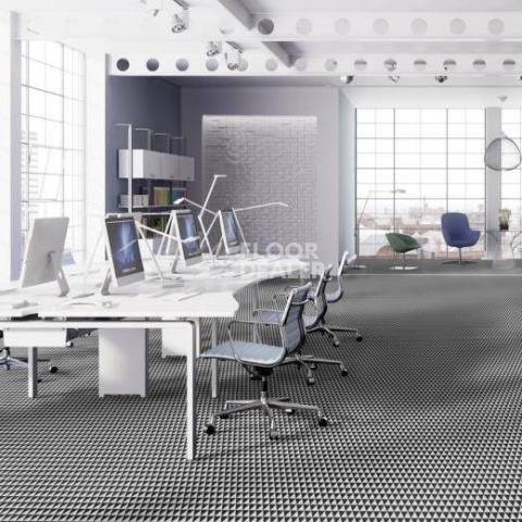 Forbo Flotex Vision Pattern 880001 (Pyramid) Graphic фото 2 | FLOORDEALER