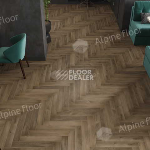 Alpine Floor Herringbone Pro 12мм lf 106-11 Анжу фото 3 | FLOORDEALER