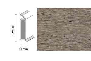 Плинтус Плинтус Dollken EP 60/13 2385 фото  | FLOORDEALER