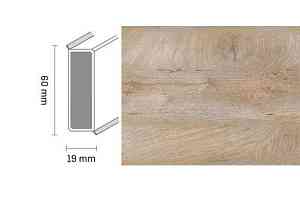 Плинтус Плинтус Dollken Cubu 60 Touch & Style 2939 фото  | FLOORDEALER