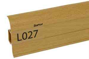 Плинтус Плинтус с мягким краем LinePlast L027 фото  | FLOORDEALER