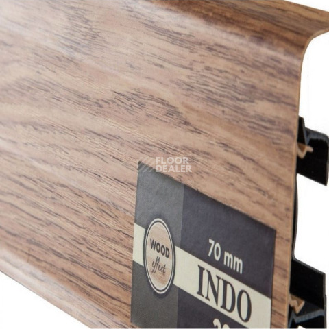 Arbiton Indo Плинтус Arbiton Indo 70мм ПВХ 29 Дуб Лутеа фото 2 | FLOORDEALER