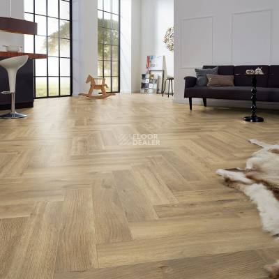 Ламинат Kronotex Herringbone 8мм d4764 Дуб Тревизо фото 3 | FLOORDEALER