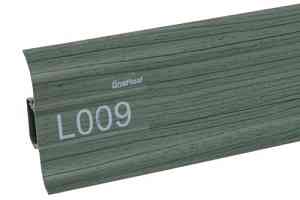 Плинтус Плинтус с мягким краем LinePlast L009 фото  | FLOORDEALER