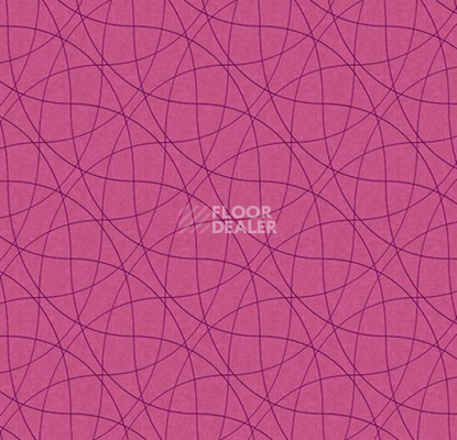 Ковролин Forbo Flotex Vision Shape 930001 (Curve) Rose фото 1 | FLOORDEALER