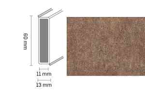 Плинтус Плинтус Dollken Cubu 60 Stone & Style 2818 фото  | FLOORDEALER