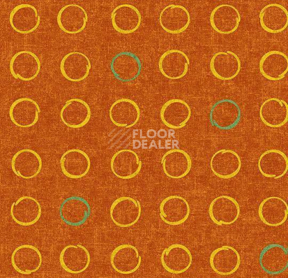 Ковролин Forbo Flotex Vision Shape 530005 (Spin) Pumpkin фото 1 | FLOORDEALER