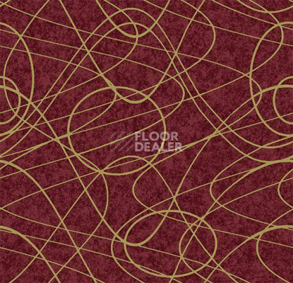 Ковролин Forbo Flotex Vision Shape 780008 (Swirl) Rosewood фото 1 | FLOORDEALER