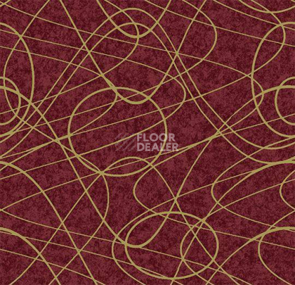 Ковролин Forbo Flotex Vision Shape 780008 (Swirl) Rosewood фото 1 | FLOORDEALER