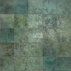 Керамогранит Tahiti  14.7 * 14.7 Emerald Glossy фото 1 | FLOORDEALER