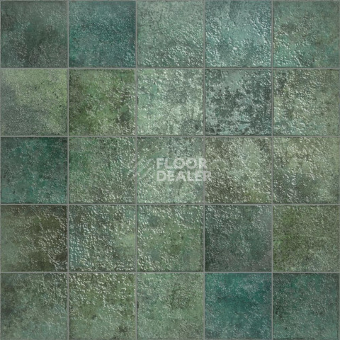 Керамогранит Tahiti  14.7 * 14.7 Emerald Glossy фото 1 | FLOORDEALER
