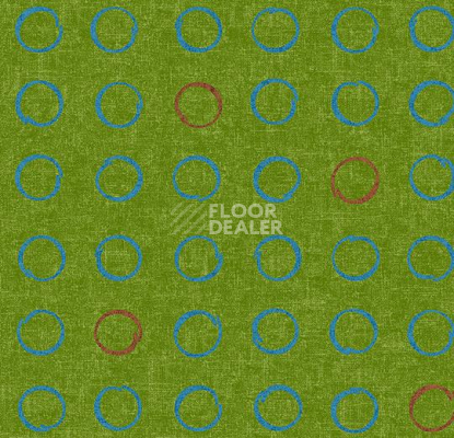 Ковролин Forbo Flotex Vision Shape 530001 (Spin) Lime фото 1 | FLOORDEALER