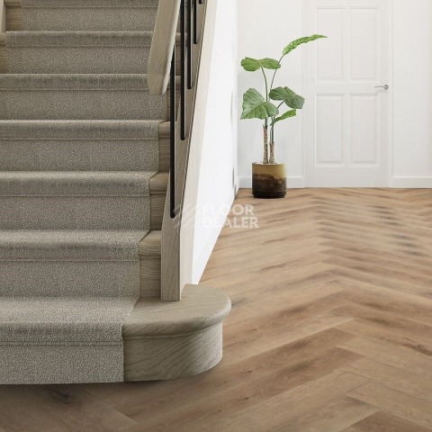 AW Invictus Primus Herringbone Royal Oak Blonde фото 3 | FLOORDEALER