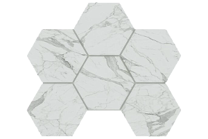 Керамогранит Montis Мозаика Hexagon 25x28,5 Мозаика mn 01 Hexagon 25x28,5 непол. фото  | FLOORDEALER