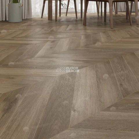 Alpine Floor Chevron LVT 2.5мм Дуб Насыщенный ECO20-4 фото 2 | FLOORDEALER