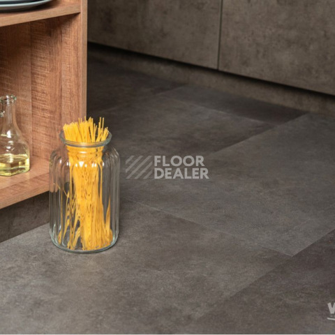Vinilam Ceramo Stone 2,5 мм 71610 Цемент Стальной фото 2 | FLOORDEALER