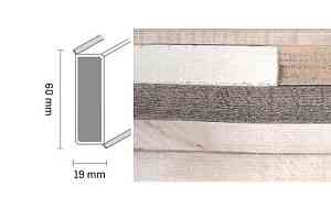 Плинтус Плинтус Dollken Cubu 60 Touch & Style 2960 фото  | FLOORDEALER