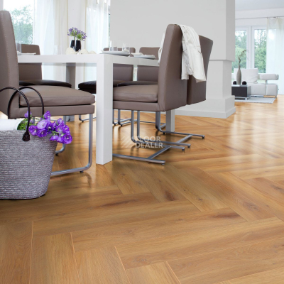 Ламинат Kronotex Herringbone 8мм d3861 Дуб Пиза фото 4 | FLOORDEALER