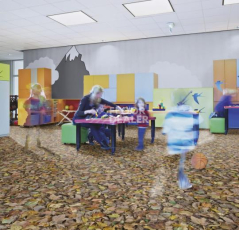 ForboFlotex Vision Image 000509 Autumn Leaves Green фото 2 | FLOORDEALER