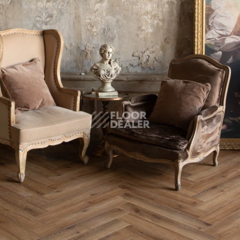Vinilpol Herringbone 7мм Паркет Франческо 9933, 43 класс, 7 мм фото 6 | FLOORDEALER
