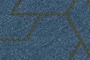 Ковровая плитка Forbo Flotex Triad planks 131002 Blue фото  | FLOORDEALER