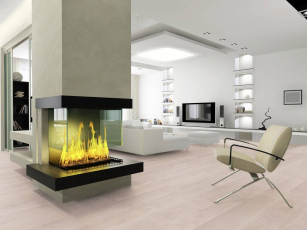 Kronotex Exquisit 8мм d2873 Дуб Вейвлесс Белый фото 2 | FLOORDEALER