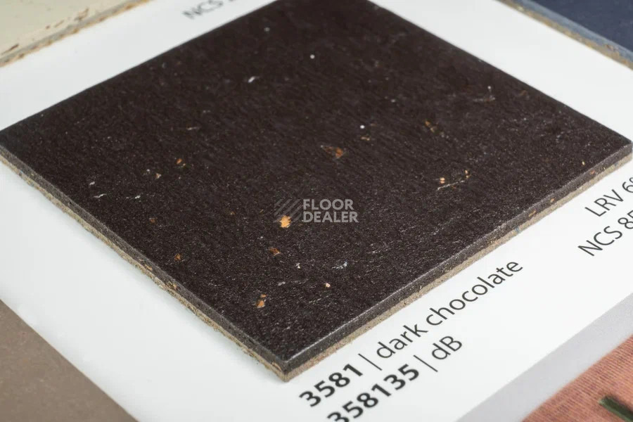 Forbo Marmoleum Solid Cocoa 3581-358135 dark chocolate фото 3 | FLOORDEALER
