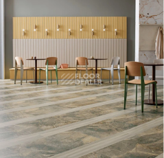 Forbo Allura Decibel Material 6724AD8 taupe twine (100x20 cm) фото 3 | FLOORDEALER