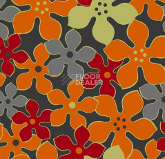 Ковролин Forbo Flotex Vision Floral 620003 (Field) Tropicana фото 1 | FLOORDEALER
