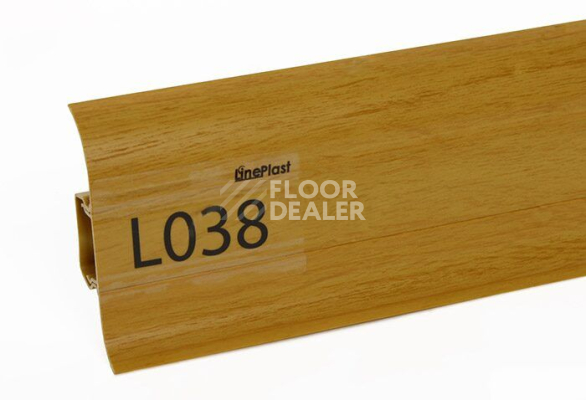 Плинтус Плинтус с мягким краем LinePlast L038 фото 1 | FLOORDEALER