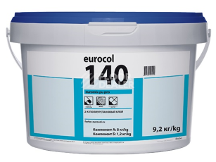 Сопутствующие материалы ПУ клей 140 Euromix PU Pro 2K ПУ клей Forbo 140 Euromix PU Pro 2K фото 1 | FLOORDEALER