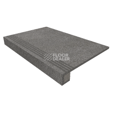 Керамогранит Luna Комплект с прямоуг. бортиком 33x120x10 Комплект (Ступень ln 03 (33x120) непол. (прямоугол. бортик) + Подступенок (14,5x120)) фото 1 | FLOORDEALER