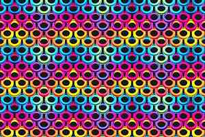 Ковролин Forbo Flotex Vision Shape 830008 (Ring pull) Sherbet фото  | FLOORDEALER