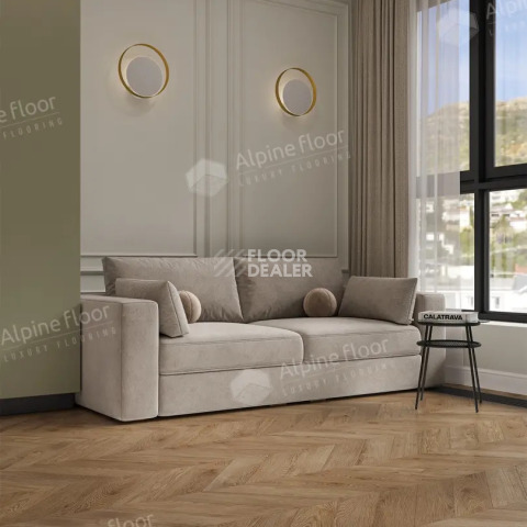 Alpine Floor Chevron Art 12мм LF109-06 Дуб Эверест фото 3 | FLOORDEALER