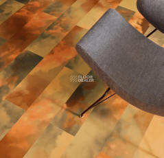 Forbo Allura Decibel Material 9666AD8 evening sky (100x20 cm) фото 2 | FLOORDEALER