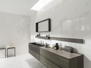 Carrara Blanco Mosaico 333x1000 Carrara Blanco Mosaico 33,3x100 фото 6 | FLOORDEALER