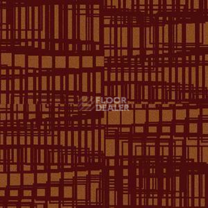 Ковровая плитка Ege Highline Contrast Maxi Grid Orange rfm 52206137 фото 1 | FLOORDEALER