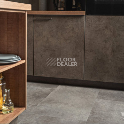 Ceramo Vinilam Stone 8 мм 71610 Цемент Стальной фото 4 | FLOORDEALER