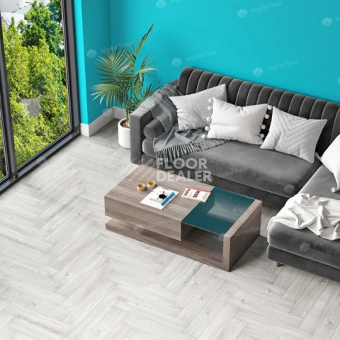 Alpine Floor Parquet LVT 2.5мм СНЕЖНЫЙ ECO16-11 фото 2 | FLOORDEALER