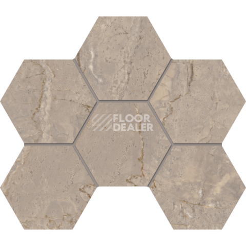 Керамогранит Bernin ( Бернини ) Мозаика 25x28.5x10 BR02 Hexagon 25x28.5 полир. фото 1 | FLOORDEALER