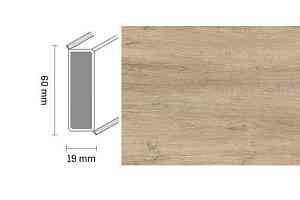 Плинтус Плинтус Dollken Cubu 60 Touch & Style 2935 фото  | FLOORDEALER