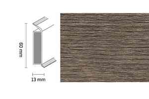 Плинтус Плинтус Dollken EP 60/13 2429 фото  | FLOORDEALER