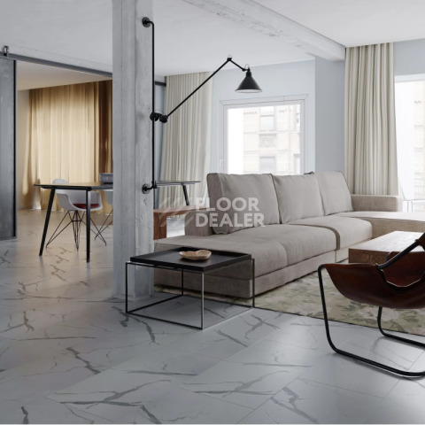 Vinilam Ceramo Stone 2,5 мм 87999 Греческий Мрамор фото 3 | FLOORDEALER