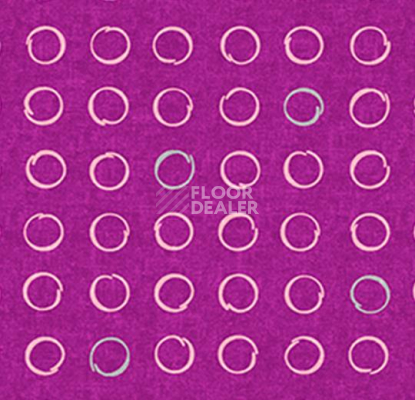 Ковролин Forbo Flotex Vision Shape 530030 (Spin) Cerise фото 1 | FLOORDEALER