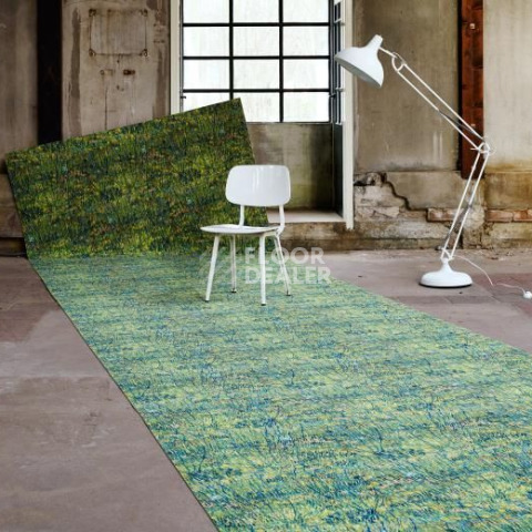 Forbo Flotex Vision Pattern 941 (Van Gogh) Patch of Grass фото 3 | FLOORDEALER