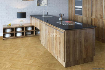 Chevron Chevron Gold фото 3 | FLOORDEALER