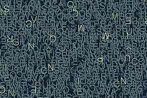 Ковровая плитка Ege Highline Contrast Lettering Turquoise  rfm 52856432 фото  | FLOORDEALER