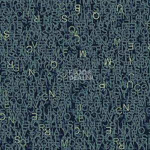 Ковровая плитка Ege Highline Contrast Lettering Turquoise  rfm 52856432 фото 1 | FLOORDEALER