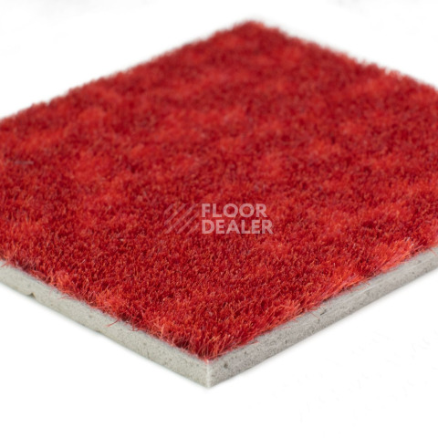 Forbo Flotex Colour embossed tiles tg 546526 Metro Red Glass Embossed фото 4 | FLOORDEALER