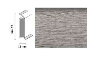 Плинтус Плинтус Dollken EP 60/13 2645 фото  | FLOORDEALER
